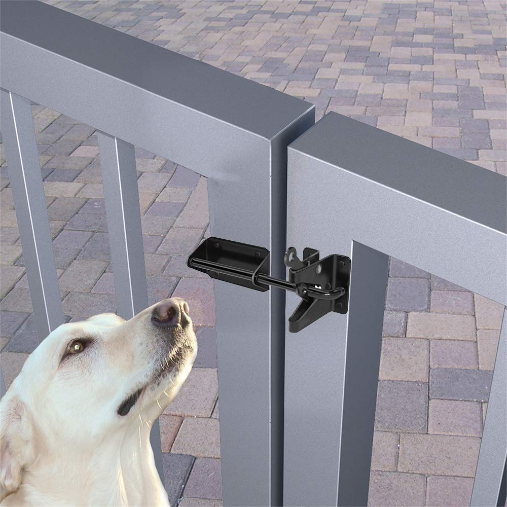 Buy Henson Automatic Gate Latch for Wooden Fences Metal Gates Vinyl