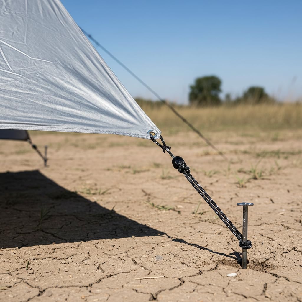 Campeggio Impermeabile, Poliestere, size to 1 | poliestere - picnic, include corde, picchetti - alluminio - impermeabilità 2000mm, per avventura, per pioggia