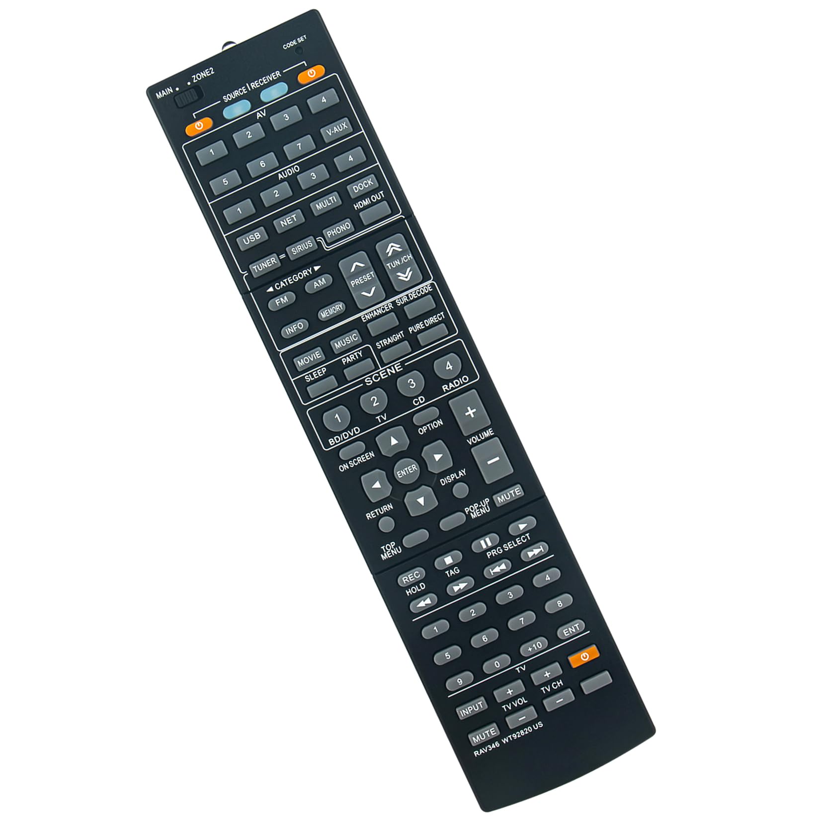 Amazon.com: RAV346 WT92820 US Replacement Remote Applicable for