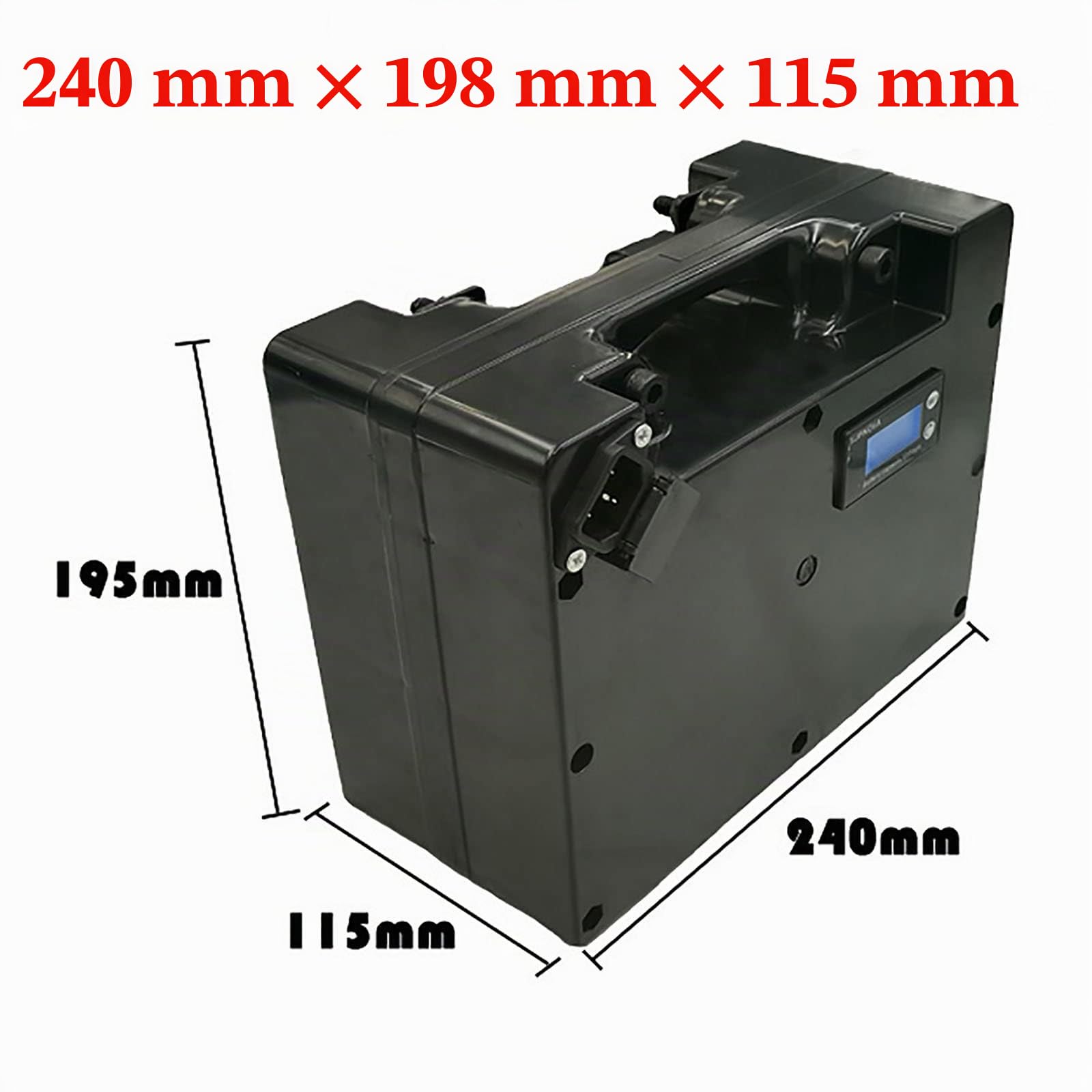 Batería de Litio para Silla de Ruedas eléctrica, 24V 35AH, batería de Litio eléctrica en Silla de Ruedas con Placa de protección BMS incorporada + Cargador de 3A,24V 20AH