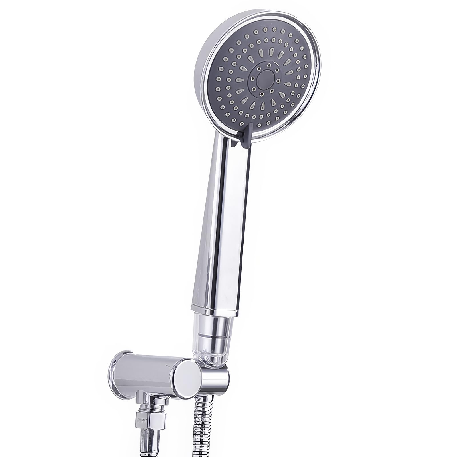 Pommeau de douche haute pression anti-calcaire avec tuyau extensible pour cabine de douche