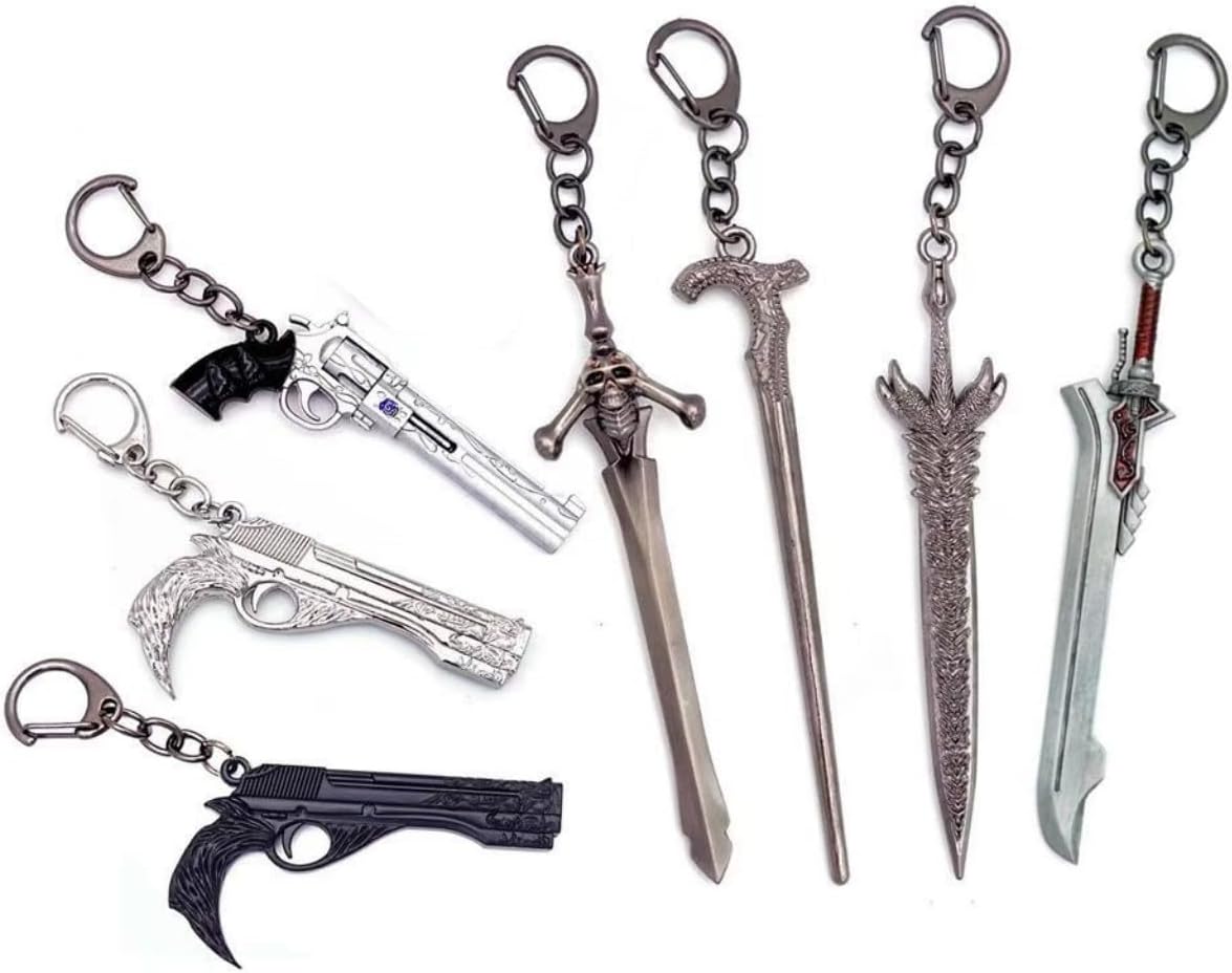 デビルメイクライ5 モーテルキーホルダー　全種 Amazon.co.jp: [FKYaybiu] デビルメイクライ5 キーホルダー