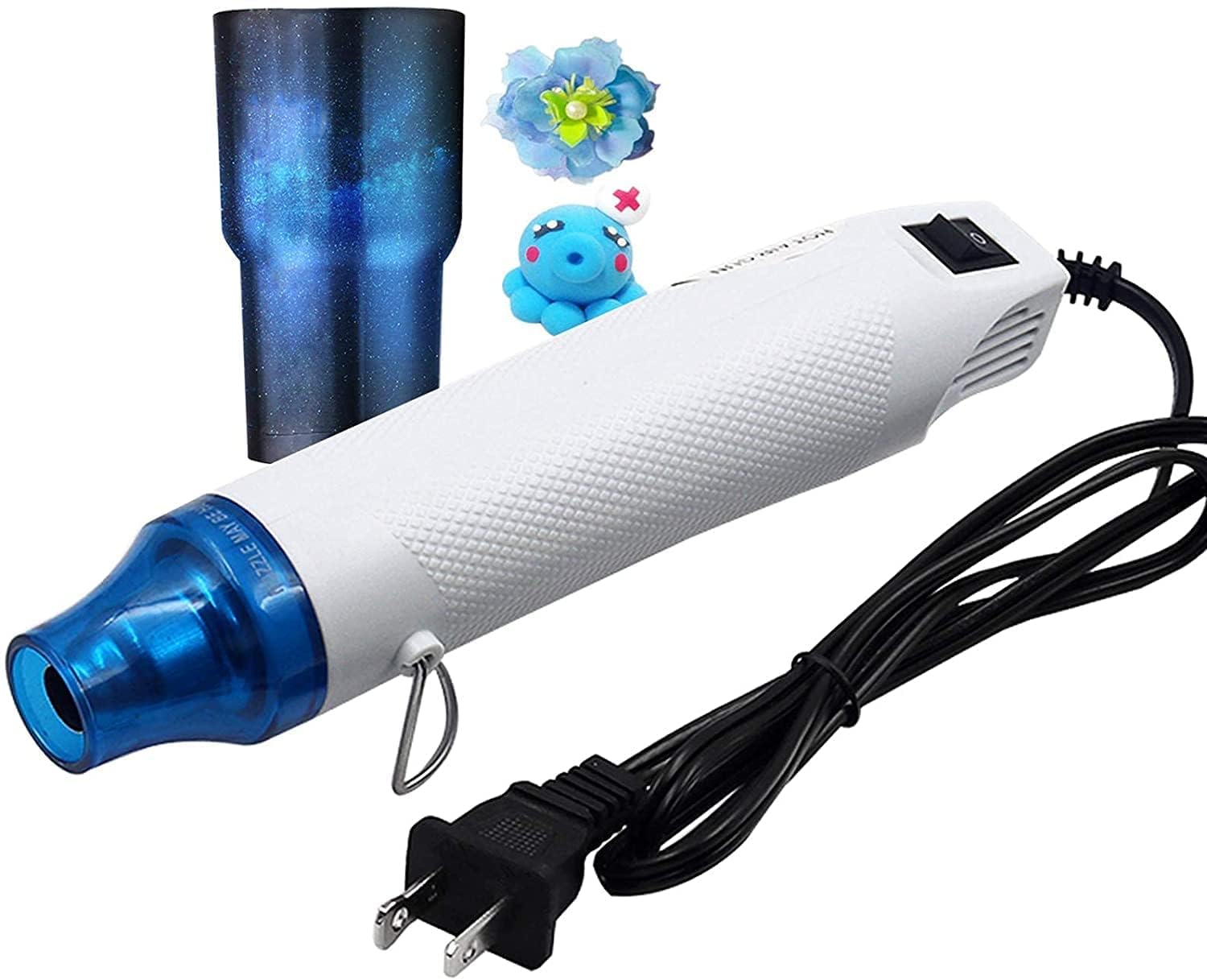 Aparonz Bubble Buster Tool Mini Heat Gun - 300 Watt Dual-Temperature Heat Tool for Epoxy Resin, Tumbler painting Embossing for Removing Epoxy Cup Resin Air Bubbles, Drying Crafts & Shrink Wrap Paint-image-15
