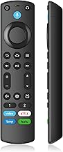 Replacement TV Firestick Remote for Insignia - Remote Control for Stick 4K Omni QLED Cube HD TV Stick (2nd/3rd Gen Lite 4K Max) Smart TV (3rd Gen) with Voice Controller