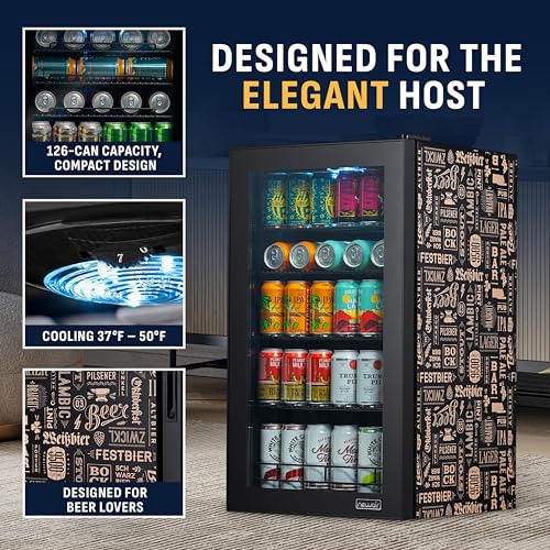 NewAir 126 Can Beverage Refrigerator thumbnail 2