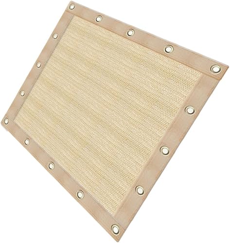 Miniatura 6 de 90% tela de trigo de 6.5 x 15 pies, borde sellado con ojales, bloqueador solar, malla de jardín, red resistente a los rayos UV para plantas al aire