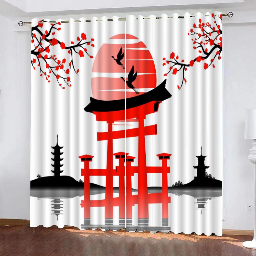 Rideaux occultants japonais pour chambre d'enfant et siestes paisibles