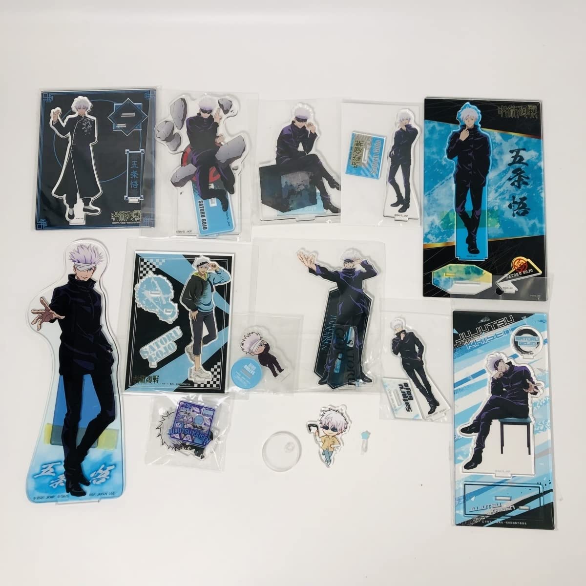 Amazon.co.jp: 中古品 呪術廻戦 五条悟 アクリルスタンド 13種セット 