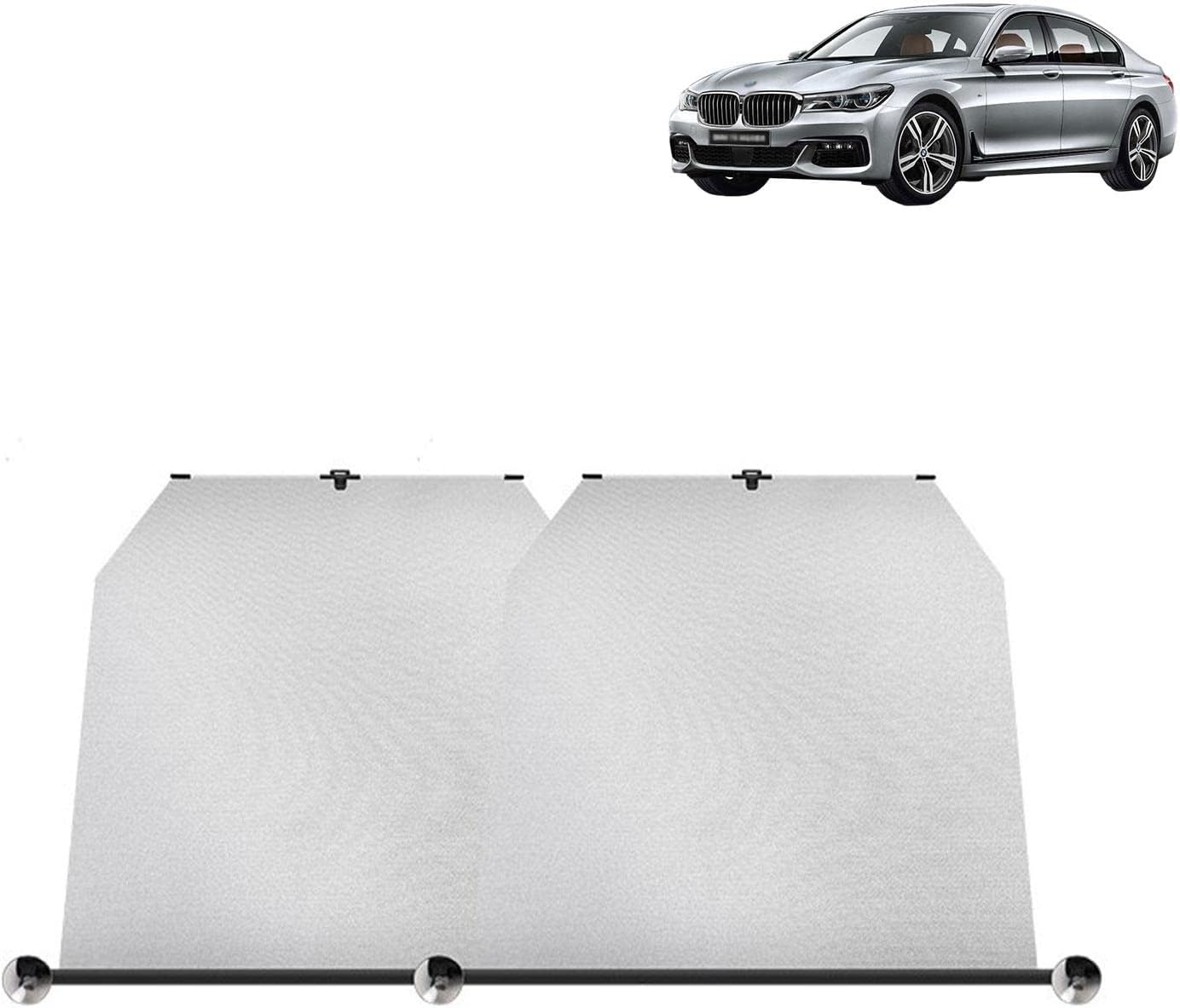 Retractable Windshield Sunshade - Automotive Interior Sun Protection | 2 Pieces collapsibles Car Front Window Sunshade with Suction Cups, Sunshade Windshield for Uv Protection & Heat Insulation