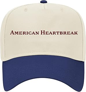 Unisex's Standard Official Merch American Heartbreak Cap, Off White