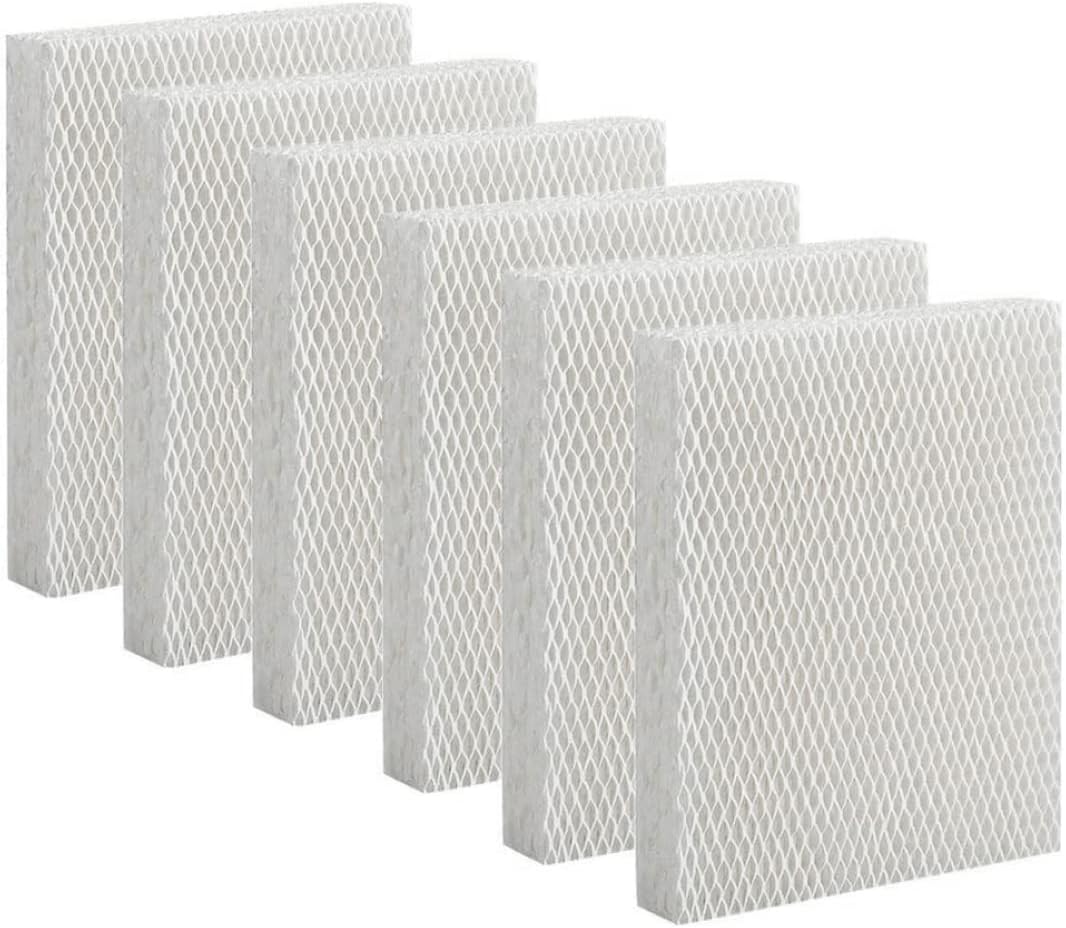 Filter for Humidifier, 6 Pack Humidifier Wicking HFT600 Filter Replacement Compatible with Hev615, Replacement