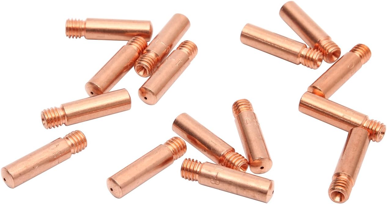 15-pk MIG Welding Contact Tip 11-35 (0.035") for Lincoln Tweco MIG Guns 100L Mini