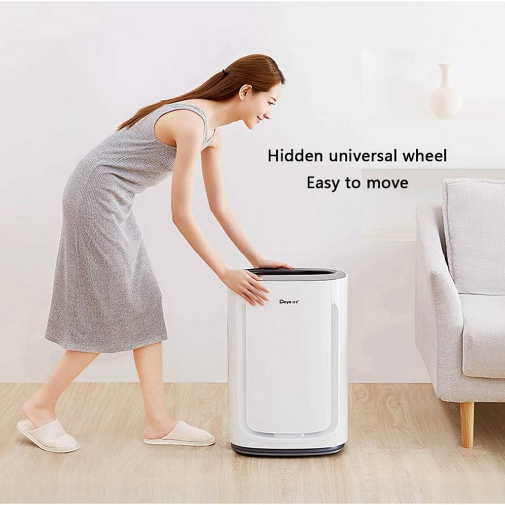 Dehumidifiers 4.2L Transparent Water Tank Portable Compact Ultra-Quiet Household Basement Bedroom Bathroom Garage Wardrobe RV