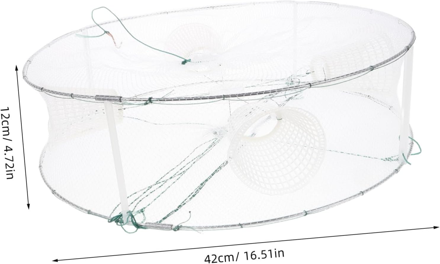 Versatile Crab Fishing Net Durable Collapsible Fish Trap for Fish Easy to Store Portable Minnow Trap for Outdoor