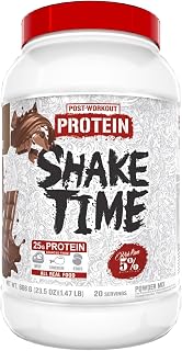 5% Nutrition Rich Piana Shake Time | 24g Animal Based Protein Drink | Grass-Fed Beef Isolate, Chicken, Egg | No Sugar or Soy (Chocolate)