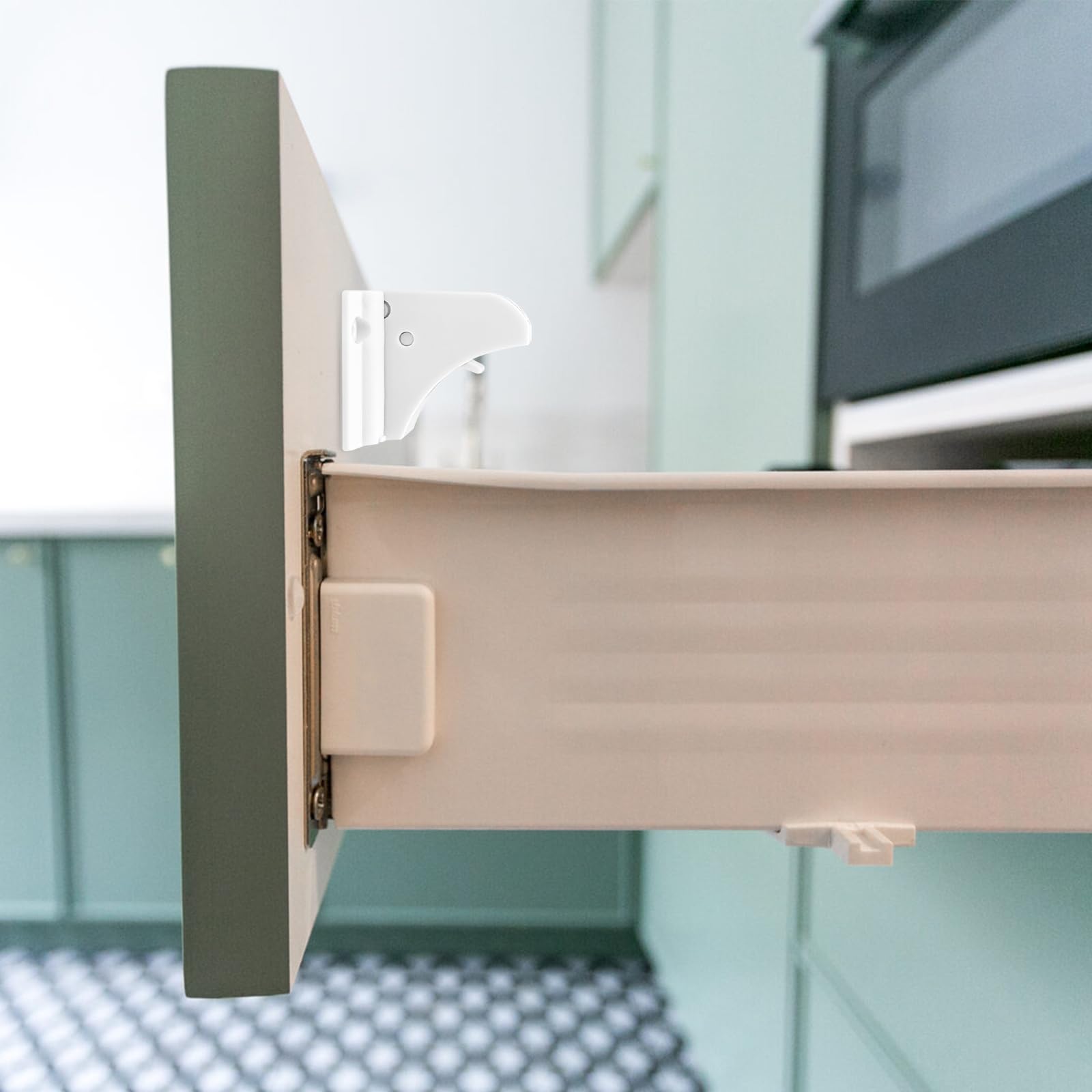 Lectorias 10 sztuk Magnetyczne zabezpieczenie przed dziećmi