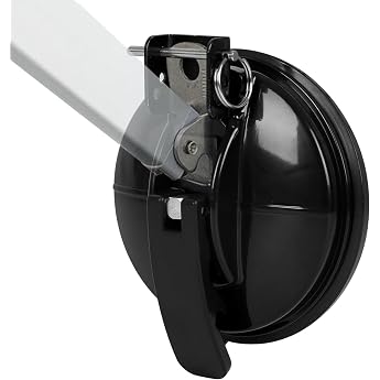 Pack of 2 Awning Brackets for Awning Base for Thule Fiamma and Dometic Awning Base Compatible with VW T6 T5 T4 T6.1 Ford Nugget Vans Camper Caravan Motorhome Black