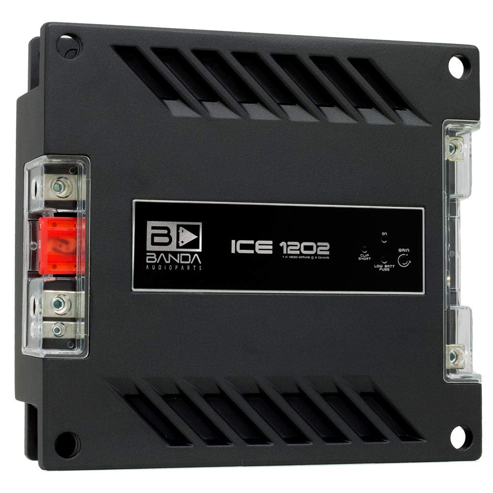 Amazon.com: Banda Ice X 1202-1 Channel 1200 Watts RMS 2 Ohm Car