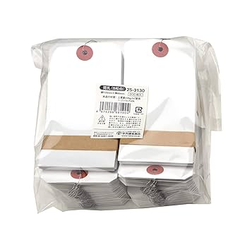 南の専用入札枠 BF-41-WH 番号札 無地 オープン工業 小サイズ 幅31mm奥行46mm高