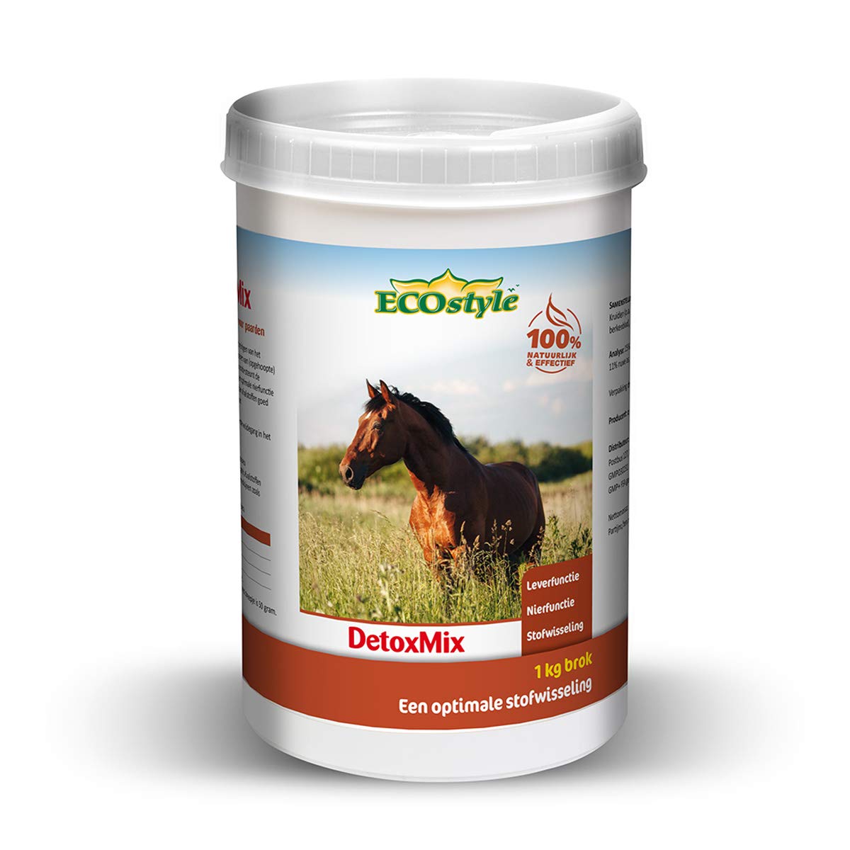 ECOSTYLEDetoxMix paard 1kg - Size ONESIZE
