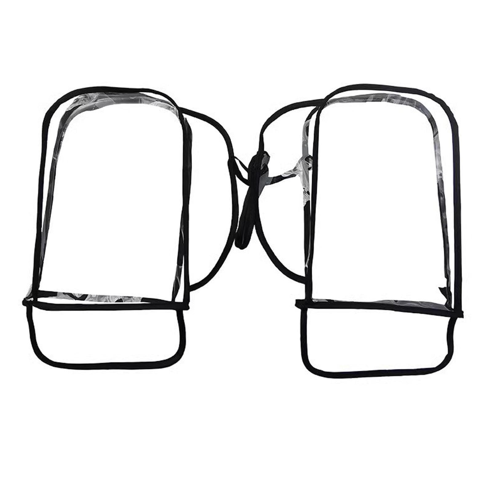 TRENDYNEST Motorcycle Scooter Bike Handlebar Covers Gloves Windproof Clear PVC Material | Handlebar Grips Tape & Pads | Bicycle Components & Parts-image-27