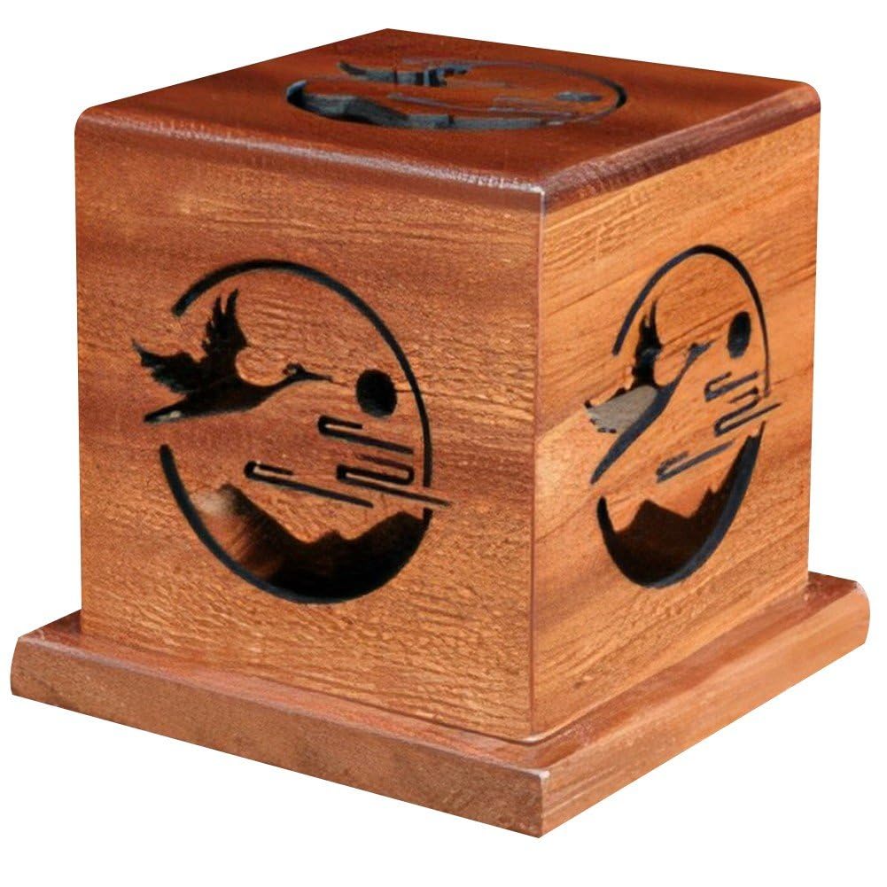 Boîte de brûleur d'encens en bois pour votre coin yoga et méditation