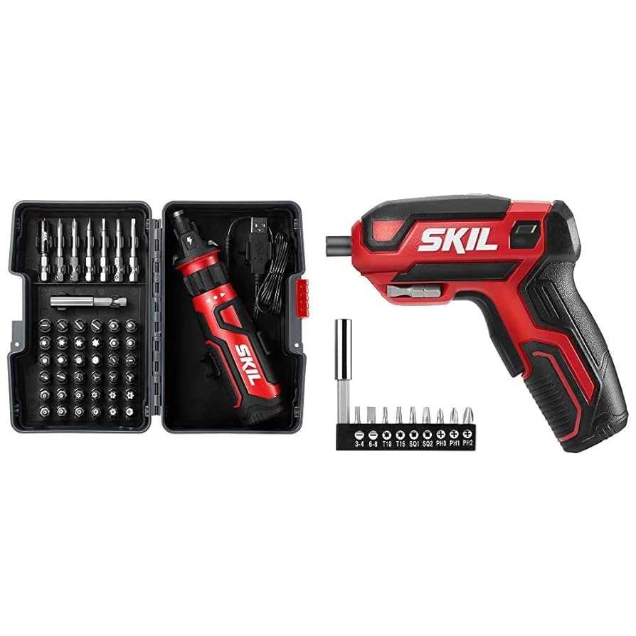 CELLＣＵＲＥ 4tplus Amazon.com: SKIL Rechargeable 4V Cordless Screwdriver Bundle