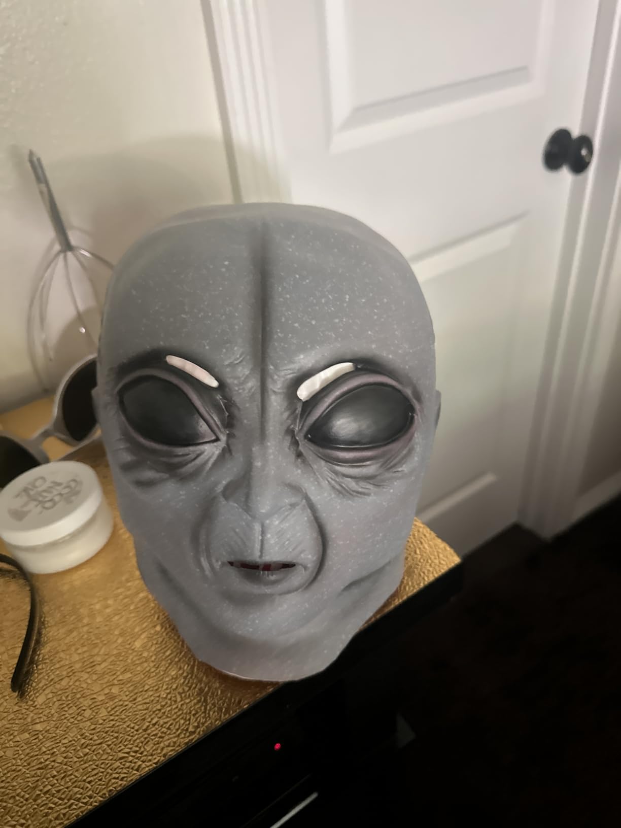 Buy Vmonke Realistic Alien Face Masks Extraterrestrial Encounter Prank ...