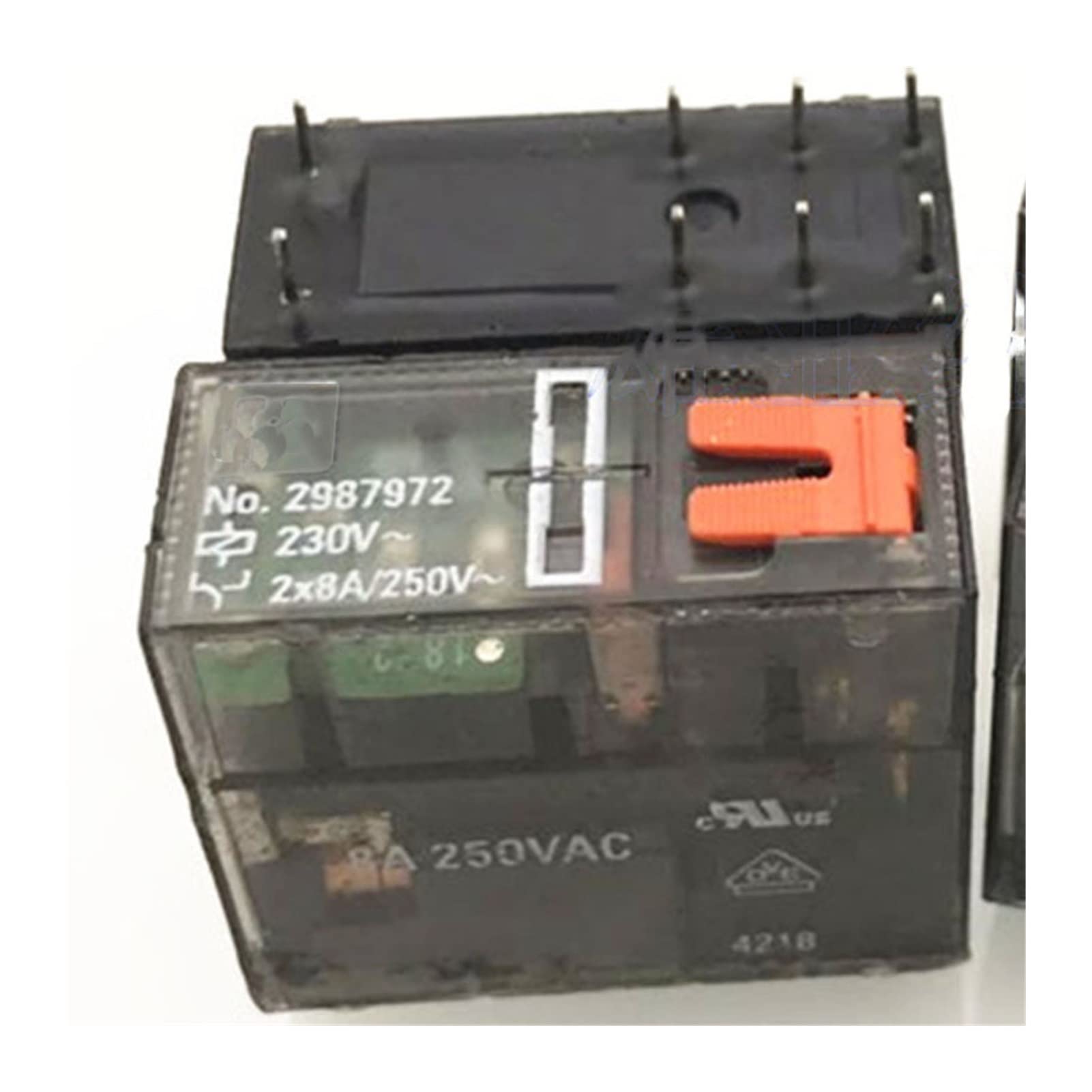 Relais de commande ELTOX 1 NO 8A 230V 8 broches référence 2987972