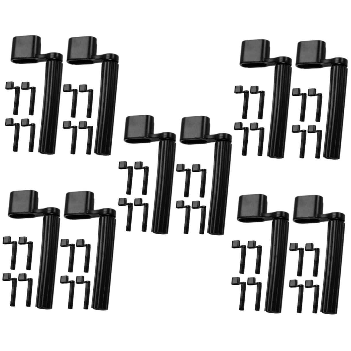 ibasenice 50pezzi Avvolgicorde Per Chitarra Professionale Strumenti Di Manutenzione Per Chitarra Ukulele e Basso Accessorio Pratico e Portatile Facile Da Usare Per Musicisti