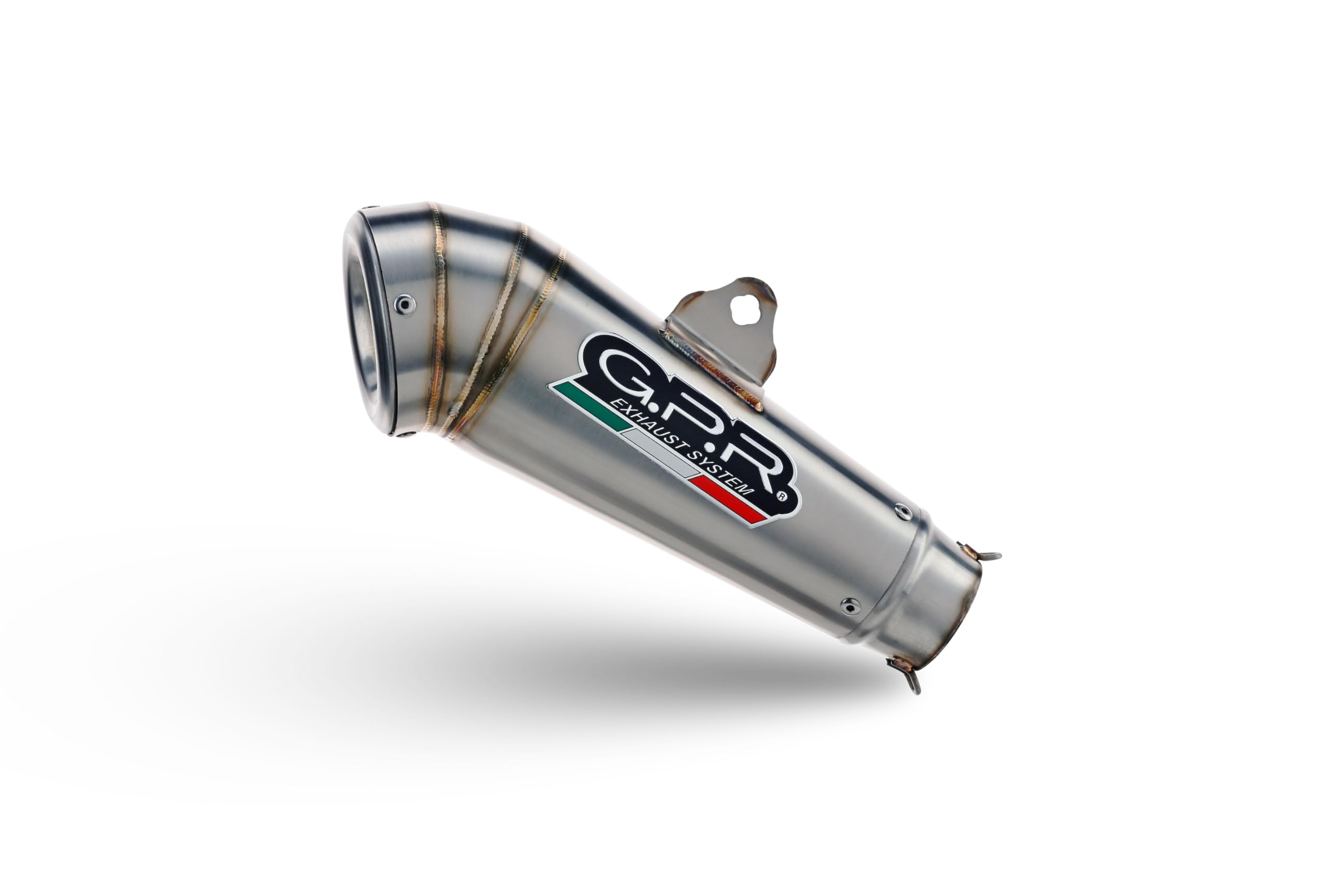 Scarico marca GPR, compatibile con Triump Tiger Sport 660 2022/2023 impianto completo con terminale omologato,con catalizzatore, Powercone Evo line