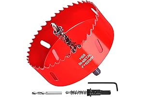 4 Inch / 102mm HSS Bi-Metal Hole Cutter for Various Materials