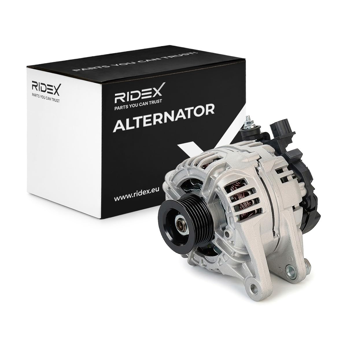 Alternator Generator RIDEX 4G0140 80A 14V Kompatybilny z TOYOTA COROLLA Verso ZER, ZZE12, R1 AVENSIS sedan T25 COROLLA Liftback E11 CELICA ZZT23 AVENSIS T25