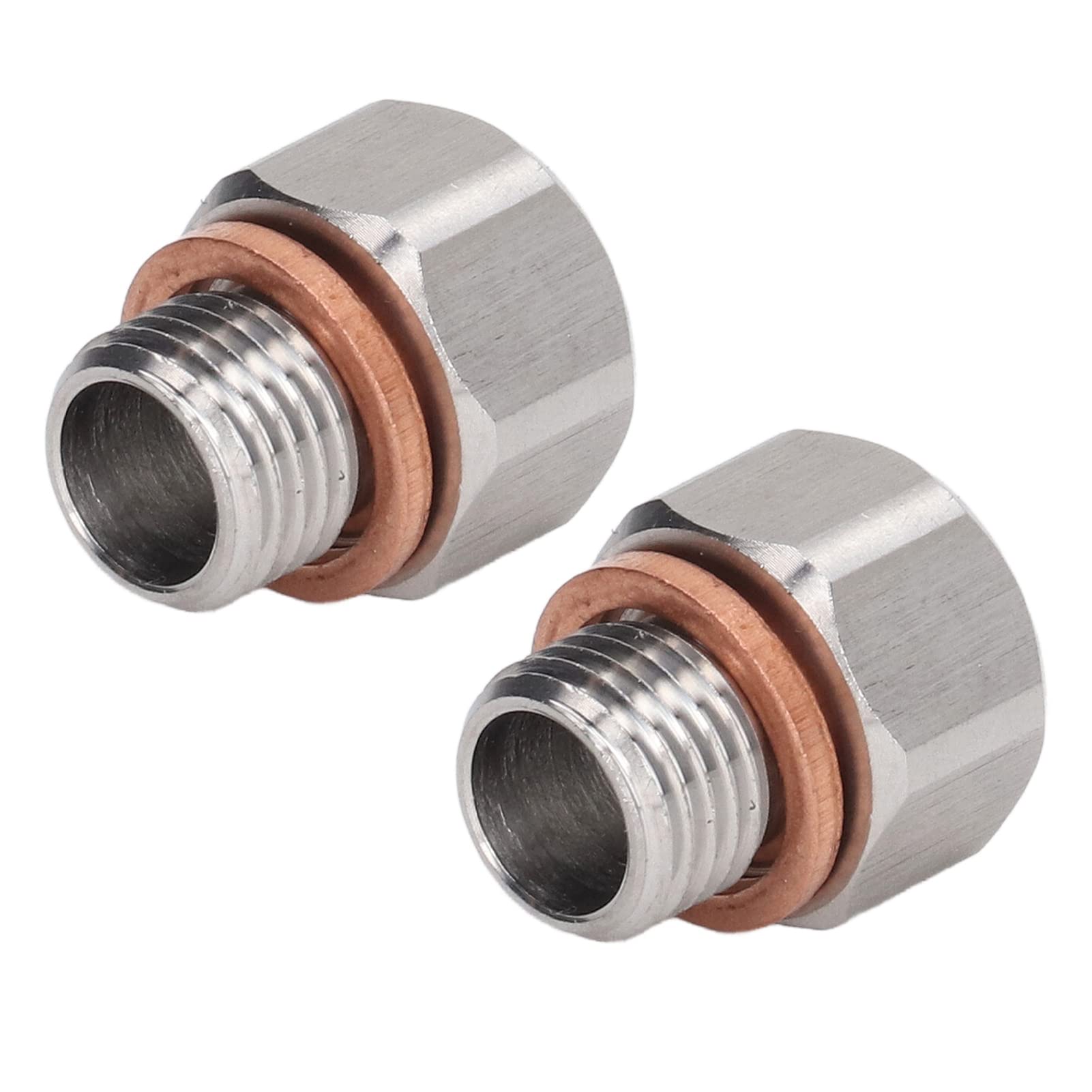 Raccord métrique 1/8 NPT femelle évite les fuites de liaison M12 x 1.25 mâle avec rondelle