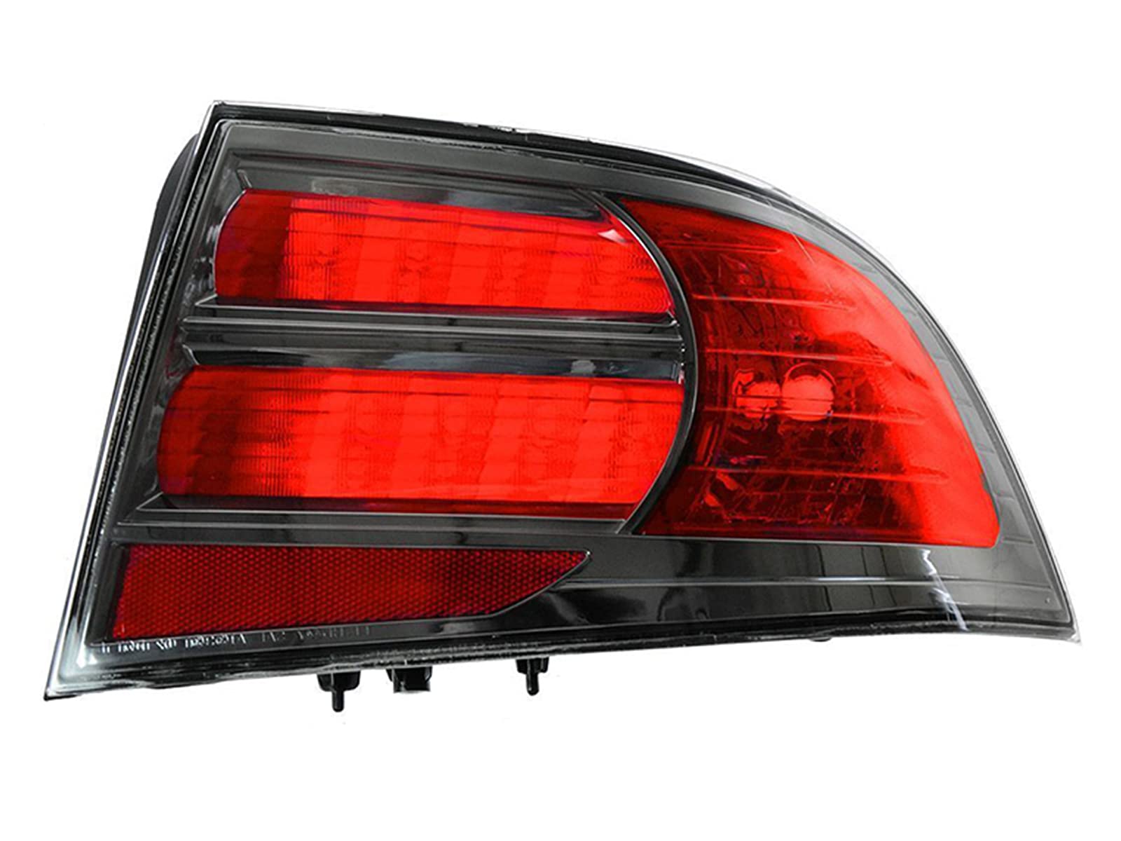 Feu Arrière Gauche Halogène Pour Acura TL Base 2007-2008 - Lentille Transparente/rouge - Neuf, Garantie 1 An