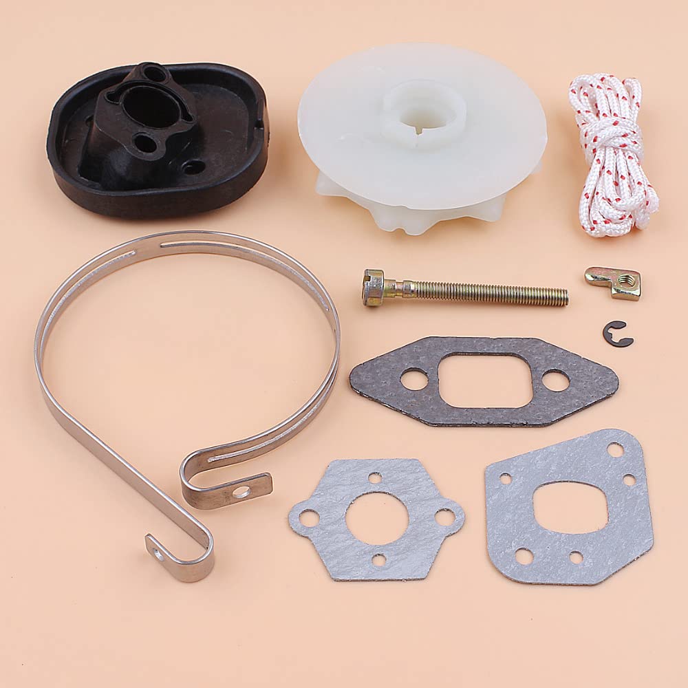 Kit de Juntas for Tensor de Banda de Freno de colector, Compatible con motosierras 350 y 351. Piezas de Repuesto.