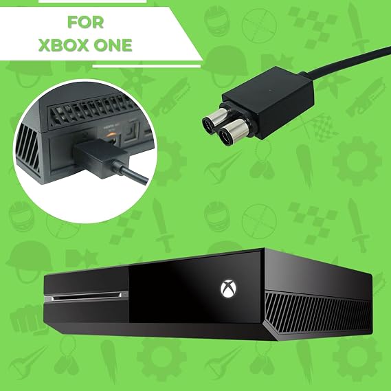 Old Skool Ac Adapter Power Supply Cord Compatible with Xbox One