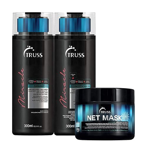 TRUSS Miracle - Juego de acondicionador y champú con máscara para el cabello