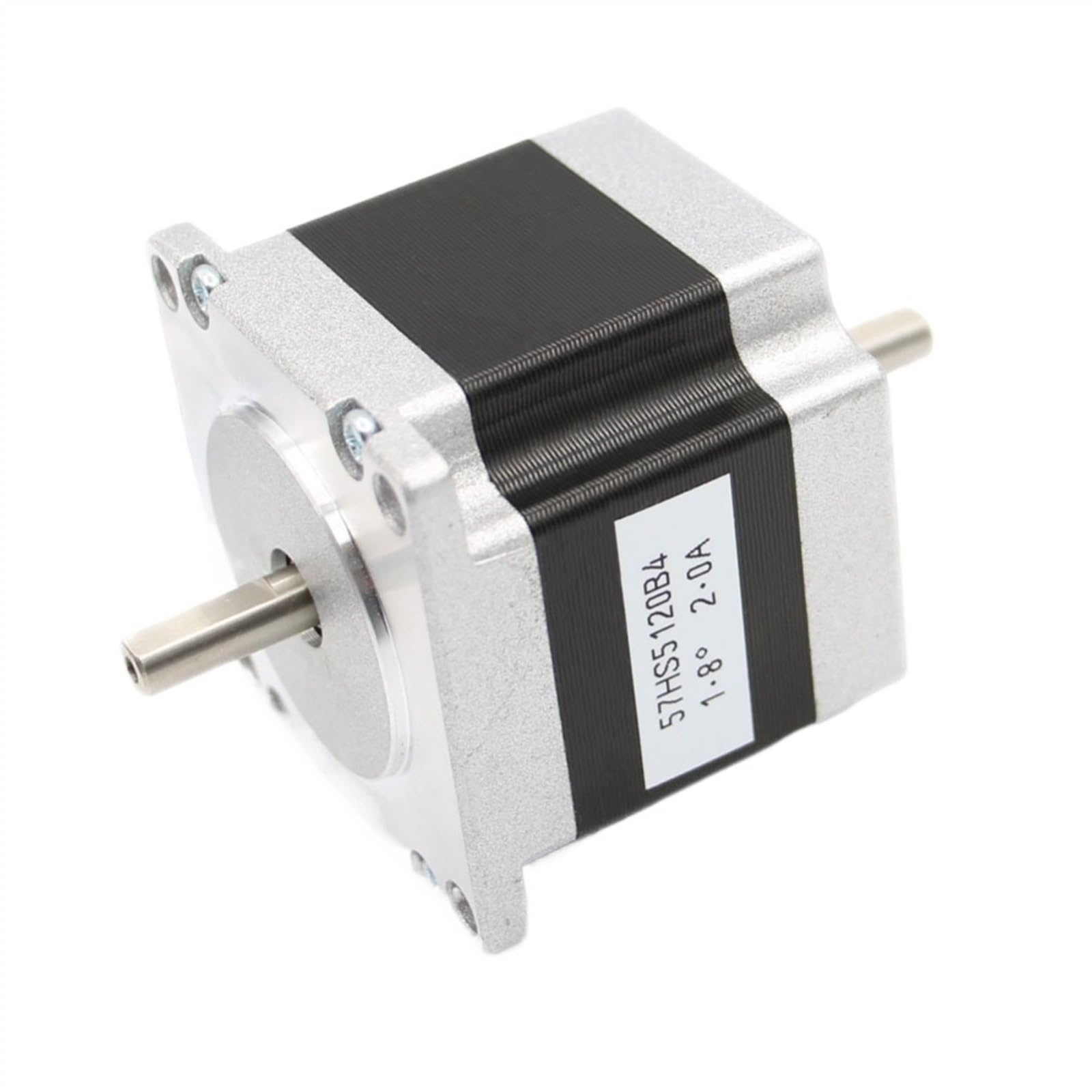 Stepper Motor NEMA23 Stepper Motor Dual Shaft 57X51mm 2.0A 1.1N.m Stepping Motor 157Oz-in Double Shaft Nema 23 CNC for 3D Printer