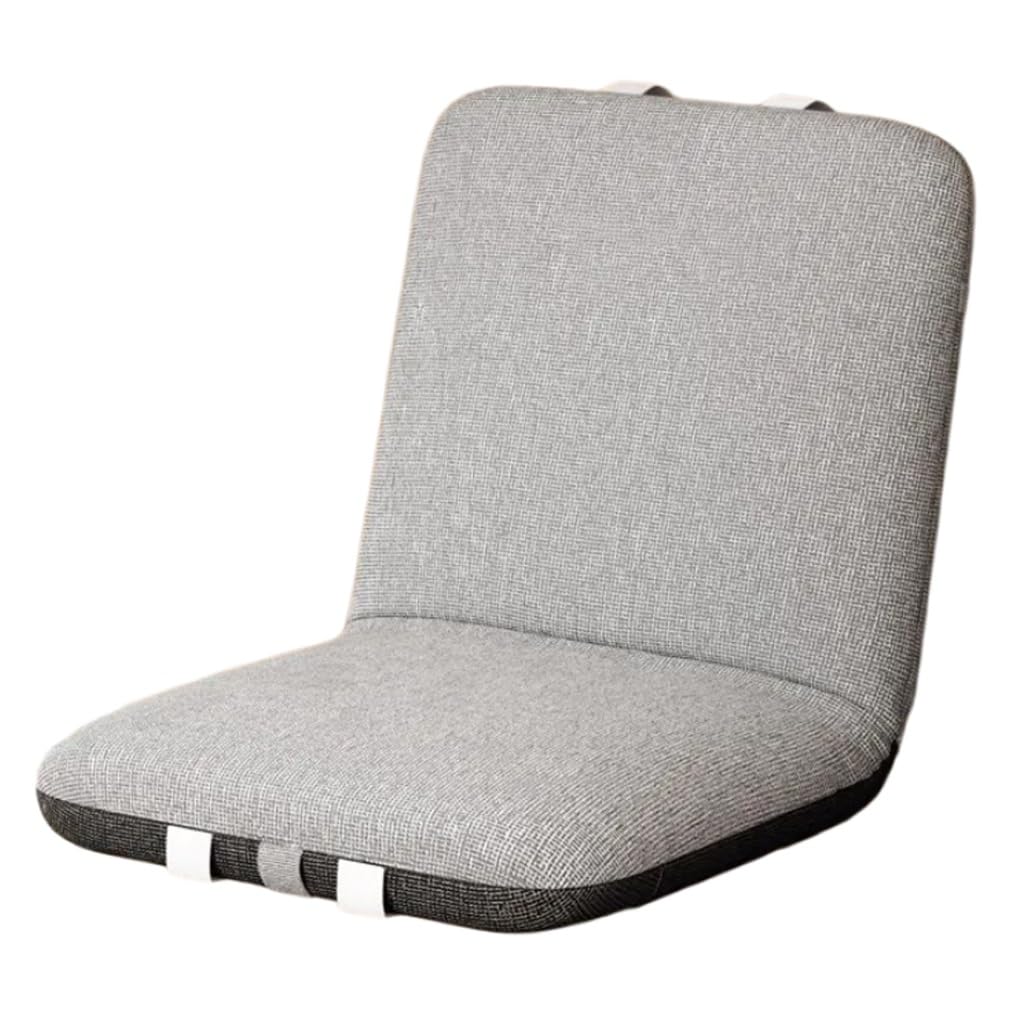 Support dorsal pour adulte avec cette chaise réglable contre la fatigue au sol
