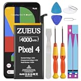 Google Pixel 4 Battery Upgraded 4000mAh Li-Polymer Battery Replacement for HTC Google Pixel 4 G020I-B with Screwdriver Tool Kit