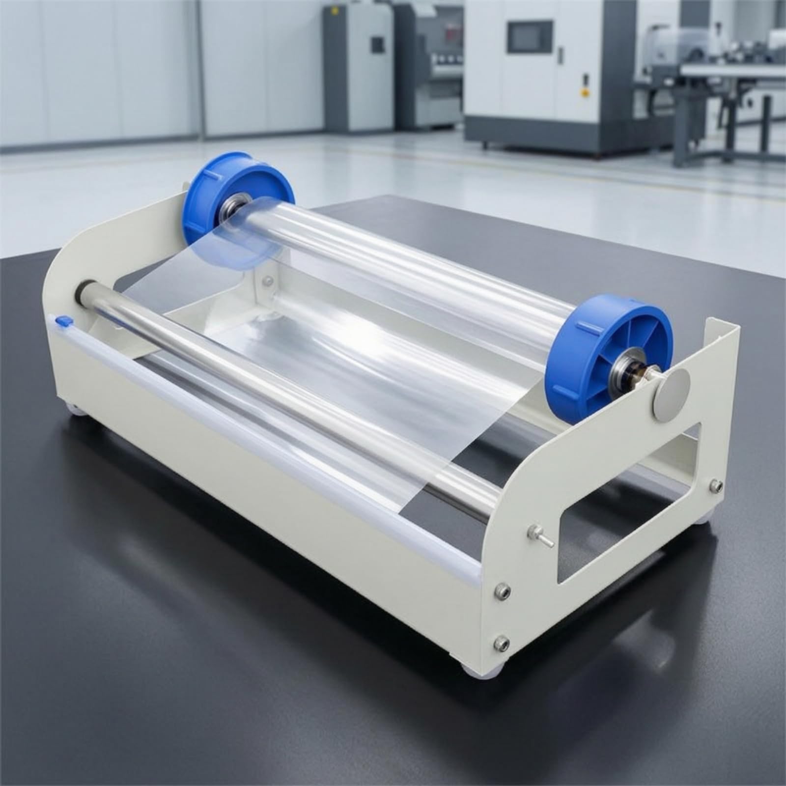Stretchfolienabroller mit schneidevorrichtung stabil stretchfolienabroller kompatibel handstretchfolienabroller für lagerarbeiter, versand, 50CM