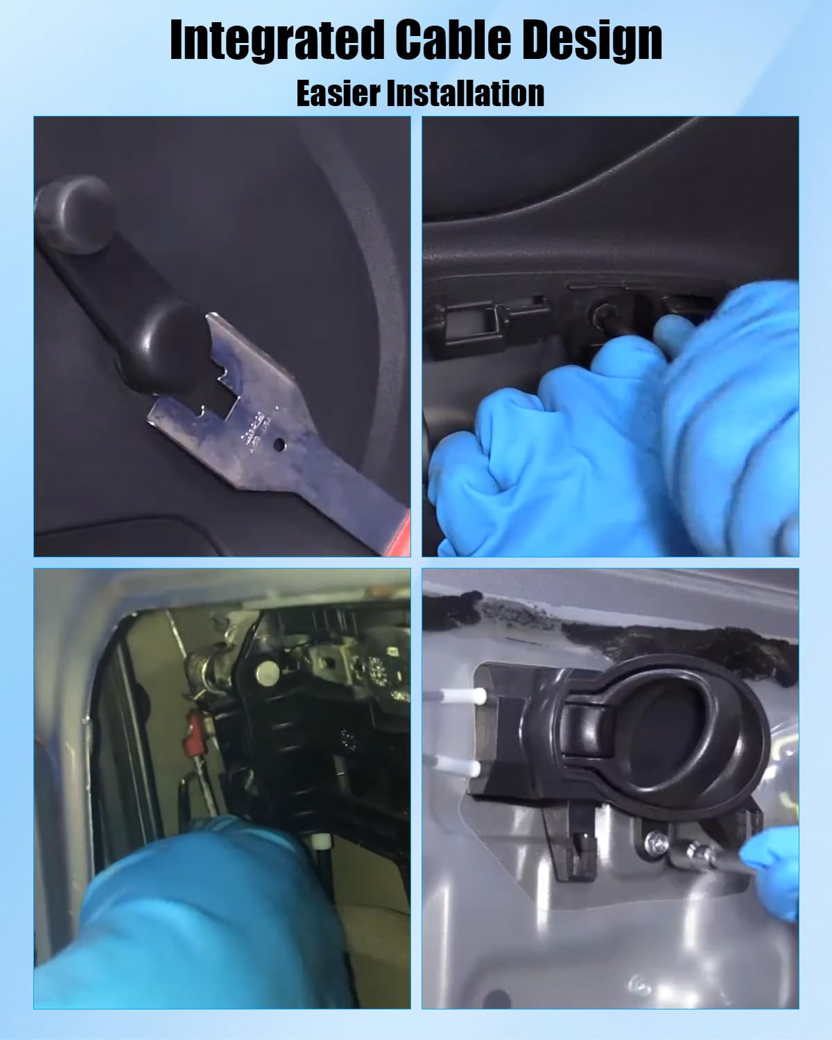 Door Lock Latch Actuator Front Left Driver Side Fits for Nissan Versa 2020-2024 Replace 805015EE1A 80501-5EE1A, Door Latch Assembly