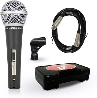 Microfone dinâmico com fio Arcano Renius-8 XLR-XLR