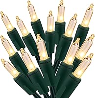 Vista 11 de BrizLabs Guirnalda de luces verdes para el día de San Patricio, 50 luces incandescentes de Navidad, juego de mini luces verdes conectables, cadena