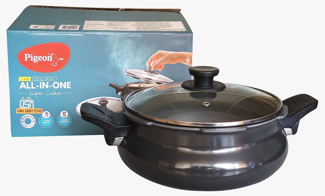 Buy Pigeon by Stovekraft All in One Super Cooker 620H 3 Litre Hard