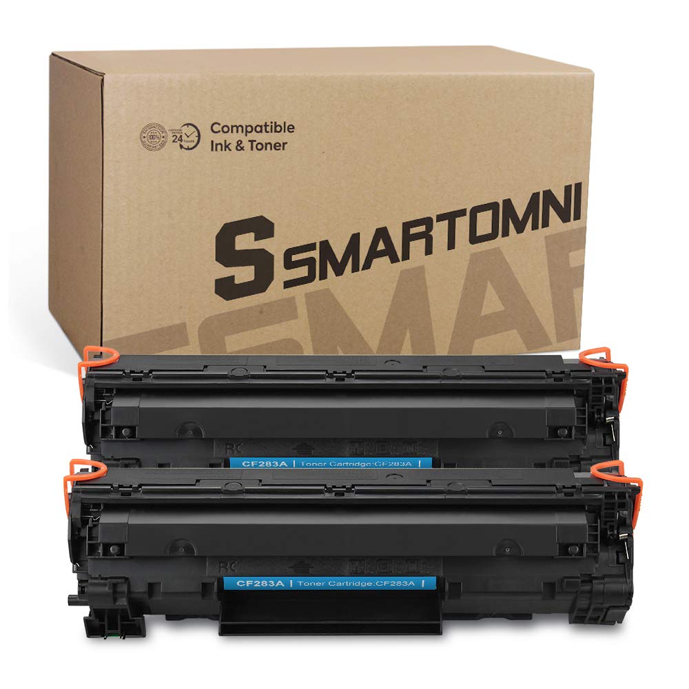 Compatible 83A CF283A Toner Cartridge Replacement for HP 83A CF283A use for HP Laserjet pro MFP M127fw M127fn M125nw M201dw M201n M225dn M225dw M125a Printer 1500 Pages Black 2 Packs