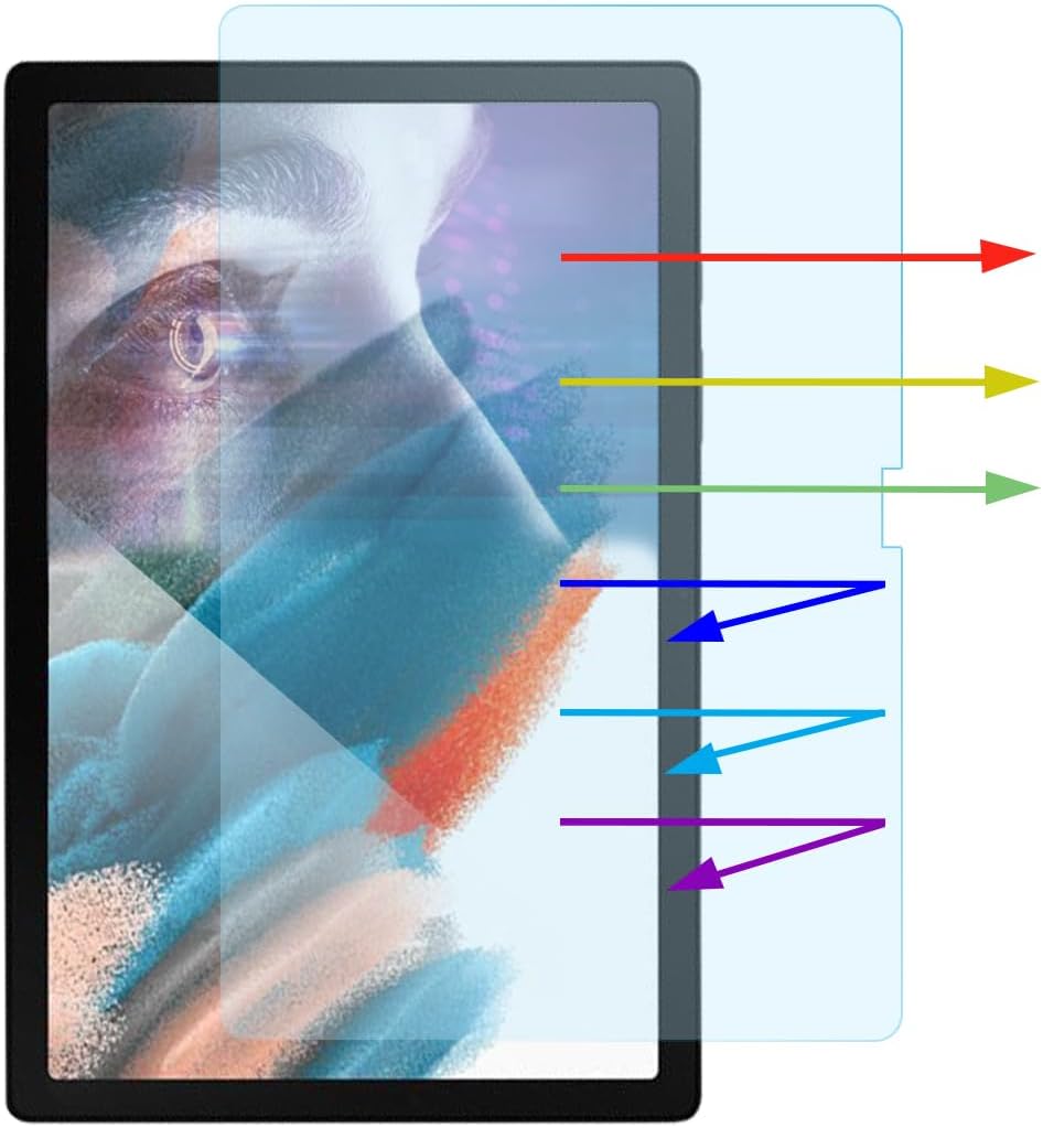 YINOVEEN 2 PCS Anti Blue Light (HD) Screen Protector for Samsung Galaxy Tab A8 10.5 Inch 2022 Released (Model: SM-X200 SM-X205 SM-X207), Eye Protection YINOVEEN 2 PCS Anti Blue Light (HD) Screen Protector for Samsung Galaxy Tab A8 10.5 Inch 2022 Released (Model: SM-X200 SM-X205 SM-X207), Eye Protection