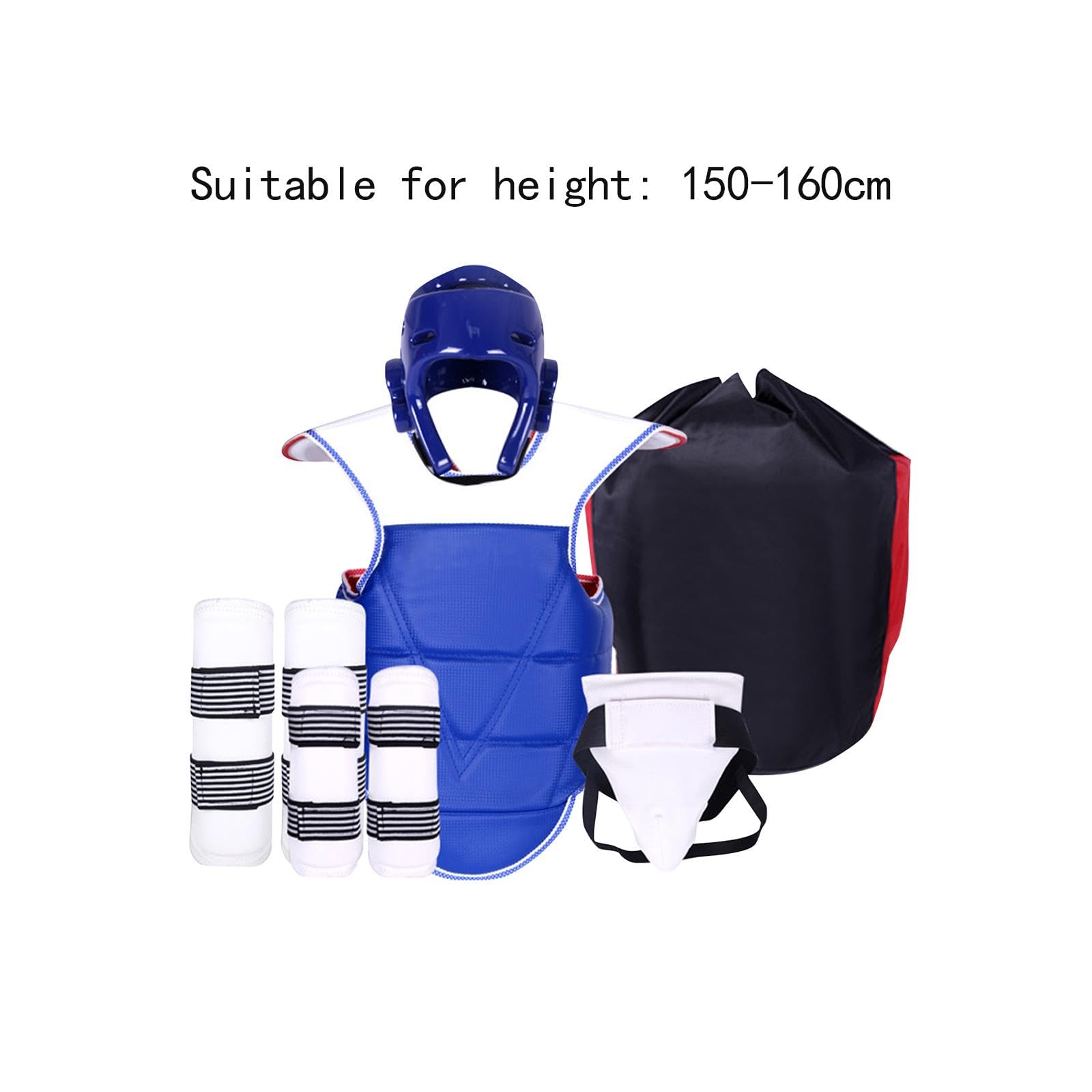Protectores corporales para Boxeo, Equipo de protección para Taekwondo, Protector de Ingle con Bolsa