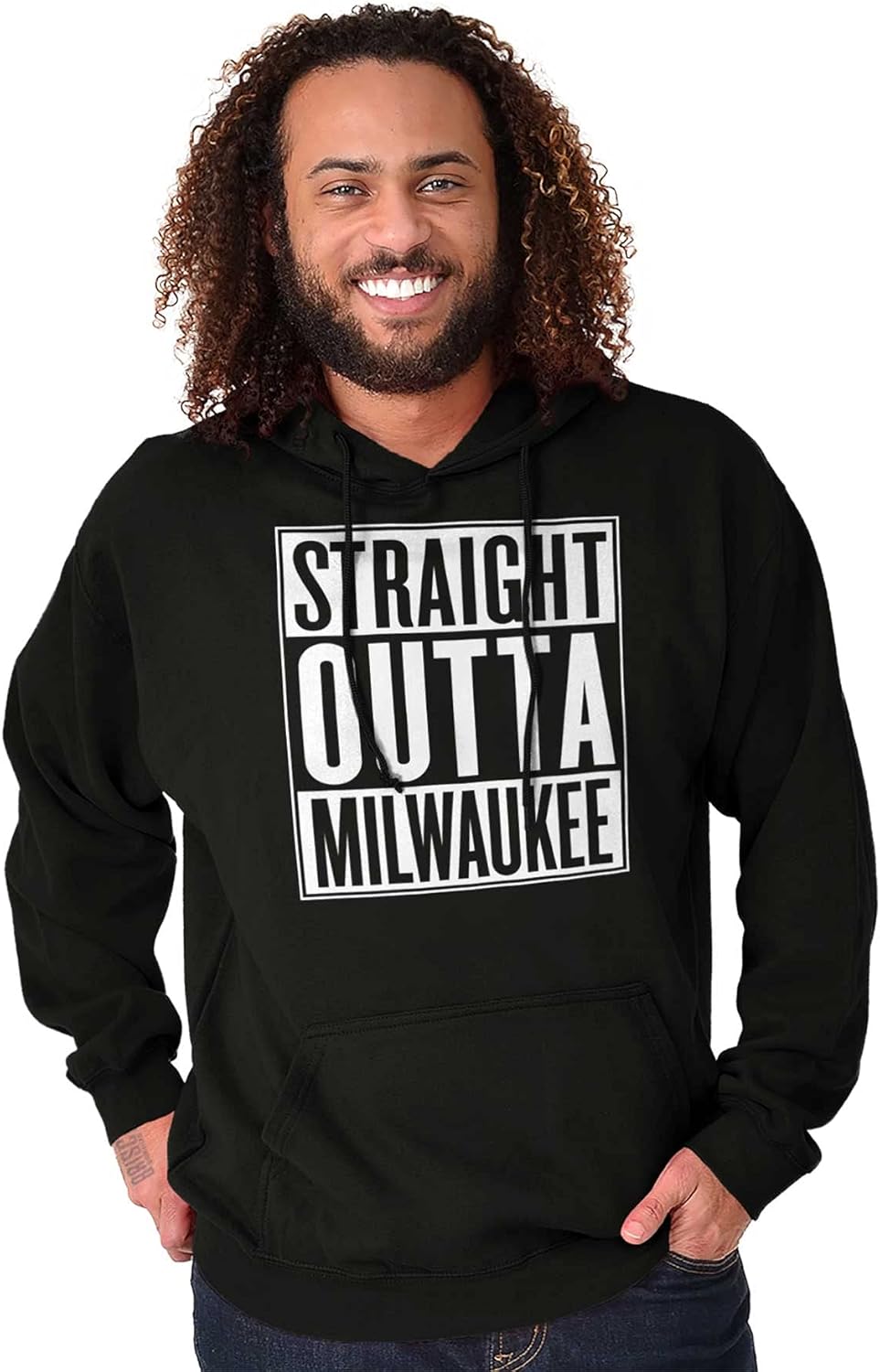 Classic Teaze Straight Outta Milwaukee Wisconsin Hoodie Sweatshirt Women Men